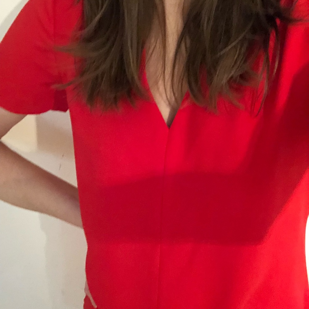 Red Banana Republic Shift Dress Size 0